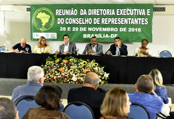 Presidente da Fesmepar participa de Reunião do Conselho de Representantes da CSPB em Brasília