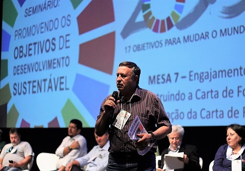 Fesmepar marca presença no seminário “Promovendo os Objetivos de Desenvolvimento Sustentável”, realizado pela UGT- Paraná