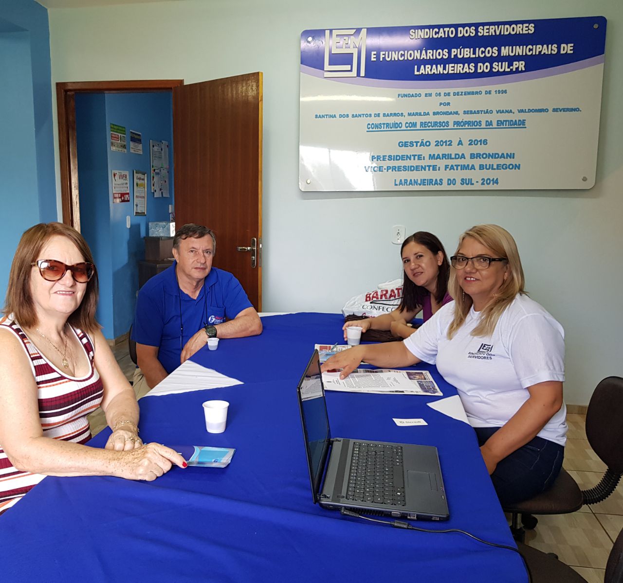 Fesmepar visita sindicatos da Região Central do Paraná