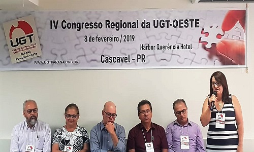 Fesmepar participa de IV Congresso Regional da UGT – Oeste