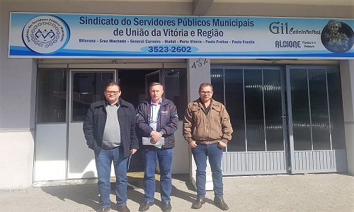 Fesmepar faz visita administrativa e jurídica a sindicatos das Regiões Centro-Sul e Sudeste do Paraná