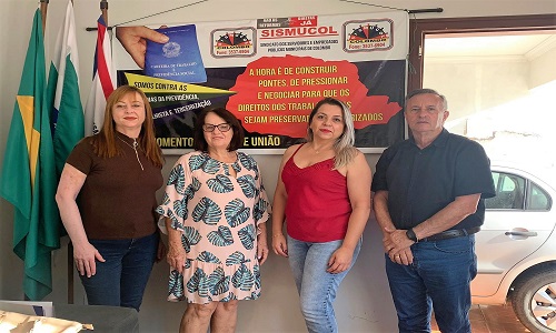 COLOMBO, PIRAQUARA E FAZENDA RIO GRANDE: Presidente da Fesmepar se reúne com sindicatos da Região Metropolitana