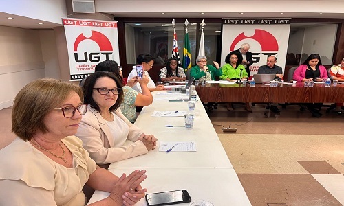 Diretoras da Fesmepar participam do Encontro Nacional do Coletivo de Mulheres da UGT