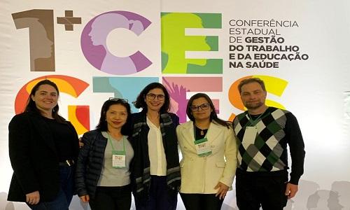 Representando os trabalhadores, diretores de sindicatos filiados a Fesmepar marcam presença na “1ª Conferência Estadual de Gestão do Trabalho e Educação na Saúde do Paraná”