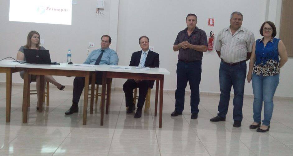 Servidores de Nova Prata do Iguaçu participam de palestra sobre assédio moral