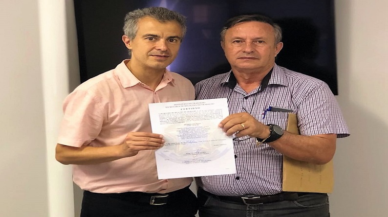 Francisco Alves: Fesmepar recebe Certidão de Registro Sindical do Sindisfa