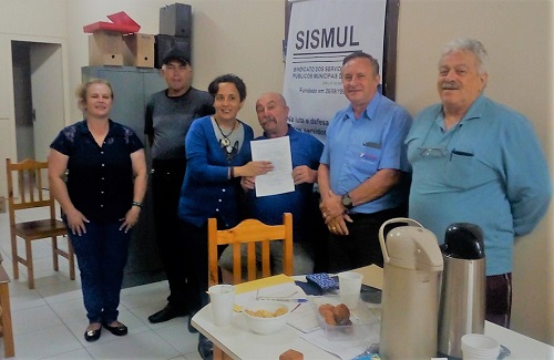  Lapa – Sismul recebe Certidão de Registro Sindical