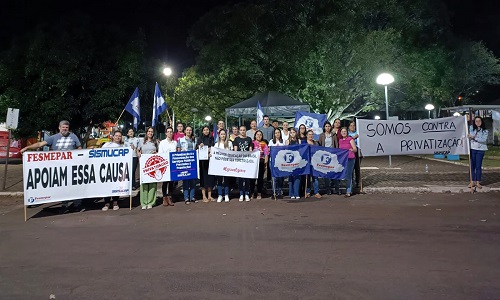 SISMUCAP se solidariza com APP-Sindicato na luta contra a privatização das escolas públicas do Paraná